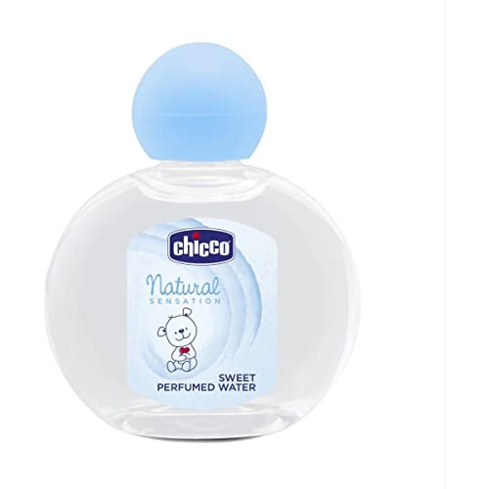 Chicco Natural Sensation Perfumed Water for Babies, Alcohol-Free Cologne, 100 ml