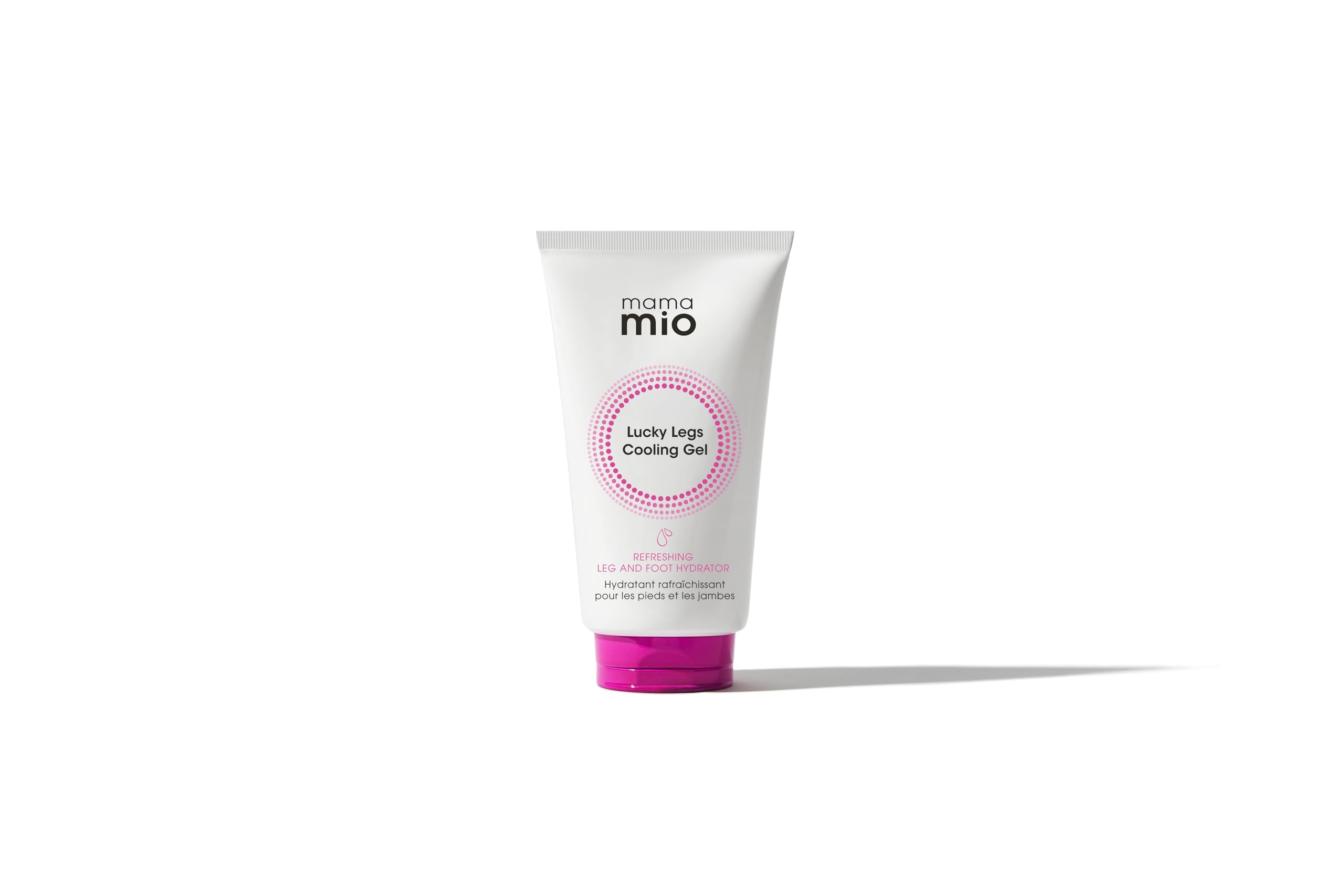 Mama Mio Lucky Legs Cooling Gel 125 ml | Refreshing Leg and Foot Hydrator | Soothes Puffy Legs, Feet and Ankles | 98 Percent Natural Origin