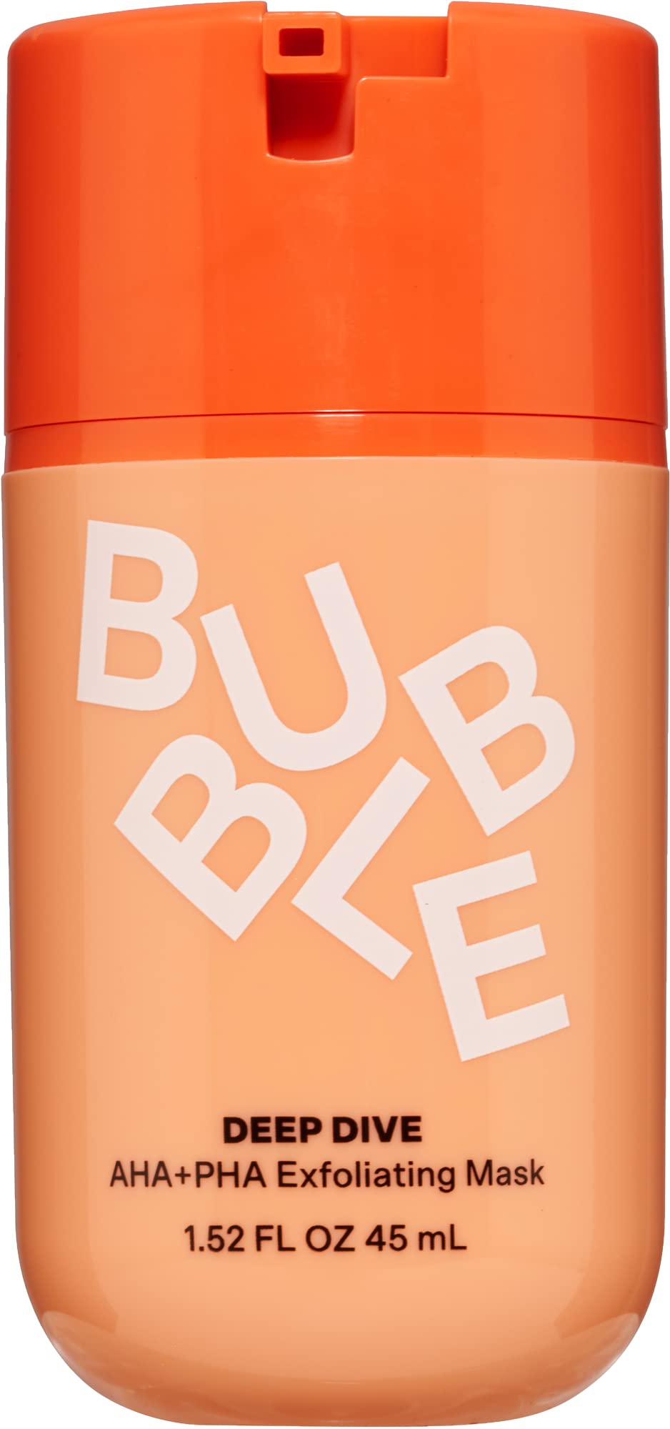 Bubble Skincare Deep Dive Alpha Hydroxy Acid + PHA Exfoliating Mask - Willow Bark Extract + Azelaic Acid - Gentle, Exfoliating Face Mask to Support Oil Reduction and Even Skin Tone (45ml)